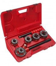 картинка Клупп ручной для нарезки резьбы VIRAX BSPT R 1/2-1.1/4" от компании Нова Механика