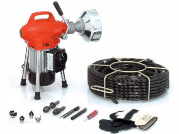 картинка Машина для прочистки труб MINI Power 75 с электрическим приводом от компании Нова Механика