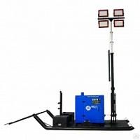 картинка Осветительная мачта ПОУ-4х300LED-10.0M-10.0GXD-Волокуши компании Нова Механика